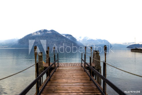 Picture of No return Italian lake